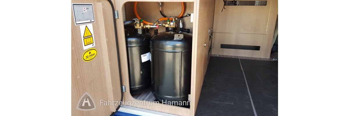 Refillable gas bottles in motorhomes: Everything you need to know - 