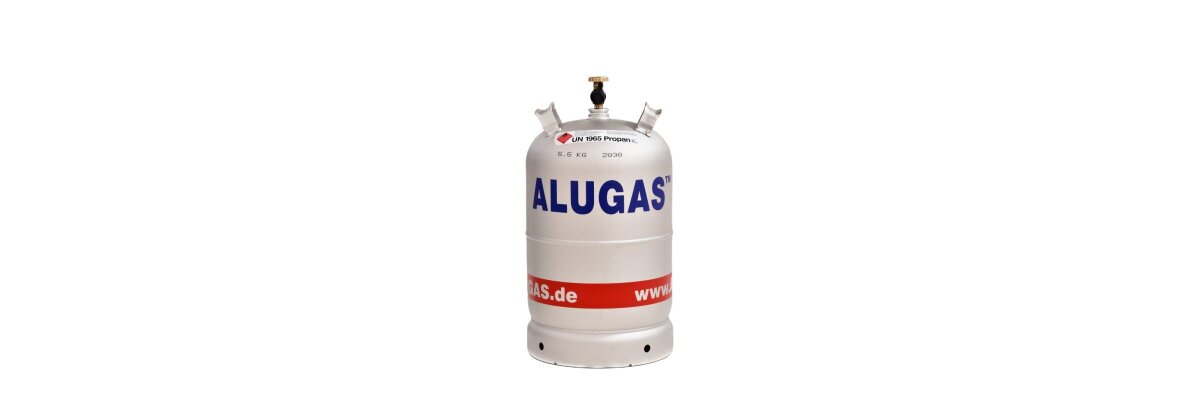 ALUGAS: The lightweight gas cylinder for your next trip - Alugas refillable gas cylinder