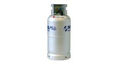 ALUGAS Travel Mate Tankflasche 33,3 Liter mit Multiventil...