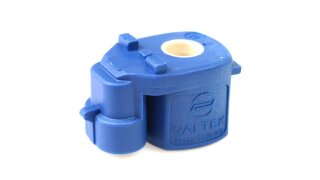 Valtek magnetic coil for cut-off valve 3 Ohm blue (AMP + small) 12 V 11 W