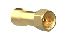 DREHMEISTER Adaptateur de ravitaillement direct GPL avec filtre fritté pour bouteilles de gaz