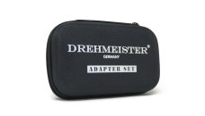 DREHMEISTER kit adattatore in valigetta per bombole di gas (W21.8L)