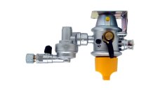 [2022] GOK Regolatore di pressione del gas Caramatic DriveTwo CS 30 mbar 1,5 kg/h - 2 x G.13 -> raccordo 10mm - 8mm