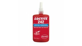 LOCTITE® 242 - 250 ml threadlocker medium strength, medium viscosity
