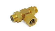 DREHMEISTER T-St�ck Anschlussgewinde Gro�flasche G.5 =...