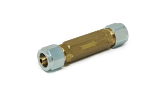 Válvula antirretorno para tubo termoplástico GLP 1/4" (8mm)
