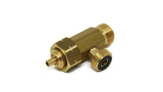 T-piece connection thread small cylinder G.12 = W21.8 x 1/14 LH