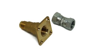 Direktbetankungsset f�r Gastankflaschen mit Multiventil - gerade Ausf�hrung (F�llventil)