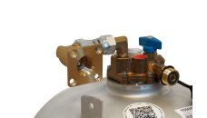 Direktbetankungsset f�r Gastankflaschen mit Multiventil - gewinkelte Ausf�hrung (F�llventil)