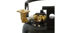 Direktbetankungsset f�r Gastankflaschen mit Multiventil - gewinkelte Ausf�hrung (F�llventil)