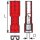 Receptacle for cable thickness 0.5-1.0 mm² - width 2.8mm - insulated polyamide 6.6 - red