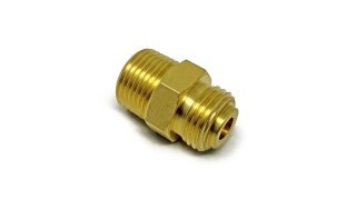 DREHMEISTER Erweiterung für LPG Adapter M16x1,5 auf 3/8" NPT (Füllventil am 4-Loch Gastank)