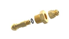 DREHMEISTER Rallonge pour adaptateur GPL M16x1,5 vers G 5/8 LH (G.7)