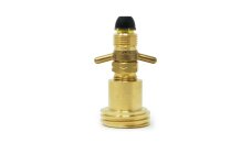 DREHMEISTER ACME gas cylinder adapter camping gas adapter 0.880-14 NGO LH (G.10) - 95mm