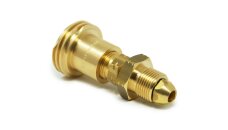 DREHMEISTER Adaptador ACME para bombonas de camping gas G 5/8 LH (G.7) - 98mm