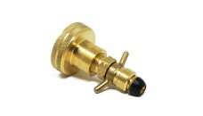 DREHMEISTER Adaptateur pour bouteille de gaz DISH Adaptateur pour gaz de camping 0.880-14 NGO LH (G.10) - 95mm