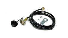 Kit de ravitaillement à distance pour bouteilles de gaz avec raccord W21.8L (tuyau flexible de 2m, pistolet de remplissage, pièce dadaptation, baïonnette M10)