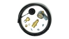 Kit de ravitaillement à distance pour bouteilles de gaz avec raccord W21.8L (tuyau flexible de 2m, pistolet de remplissage, pièce dadaptation, baïonnette M10)