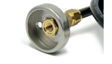 Kit de ravitaillement à distance pour bouteilles de gaz avec raccord W21.8L (tuyau flexible de 2m, pistolet de remplissage, pièce dadaptation, baïonnette M10)