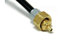 Kit de ravitaillement à distance pour bouteilles de gaz avec raccord W21.8L (tuyau flexible de 2m, pistolet de remplissage, pièce dadaptation, baïonnette M10)