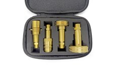 DREHMEISTER LPG adapter set incl. case - 3/8’ NPT...