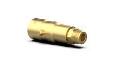 DREHMEISTER Adaptateur GPL à baïonnette avec filetage 3/8" NPT - réservoir à 4 trous avec vanne de remplissage