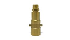 DREHMEISTER Bajonett LPG Adapter mit 3/8" NPT Gewinde - Füllventil 4-Loch-Tank