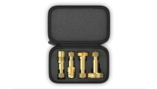 DREHMEISTER LPG Adapter, Gasflaschen Adapter Set inkl. Etui (W21.8L/G.5)