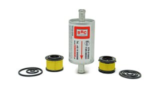 BRC Inpektions-Set "Czakram" Gasfilter 12/12mm + 2 x Filter Flüssigphase inkl. Dichtungen