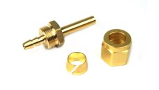 DREHMEISTER Fitting Set 6mm (Rohrstutzen, �berwurfmutter,...