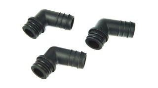 3 x Schlauchanschluss für PRINS/KME Verdampfer inkl. O-Ringe (Gas und Wasser)
