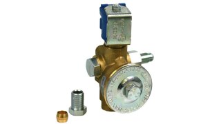 Valtek cut-off valve Type 07 BFC Input M12x1- 8mm, Output M10x1 AMP