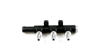 RAIL 3 Zylinder Verteiler für Einzelinjektoren (12mm/6mm)