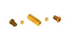 DREHMEISTER screw-in connection M10x1/M10x1 D6 mm (brass)