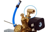 DREHMEISTER Pièce dangle polyvanne M10x1 / M10x1 D6mm (polyvanne de retrait 6mm)