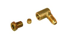 kit de coude pour polyvanne M10x1 / M10x1 D.6mm