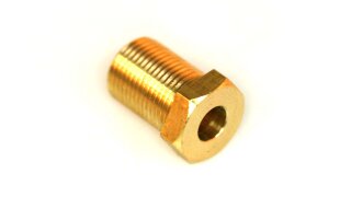 Screw-in connector (brass) M12x1 D. 6 mm L. 20 mm