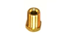 Bocchettone maschio (ottone) M12x1 Ø 6 mm L. 20 mm