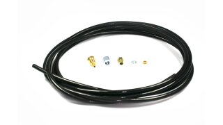 ICOM Black 3/16&quot; return hose with connectors L=5,00 m