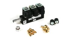 RAIL Injektor LPG CNG IG1 3 Zylinder BLACK BODY 3 Ohm...