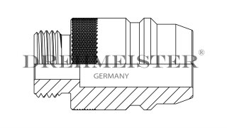 DREHMEISTER adattatore serbatoio Euronozzle &Oslash;22 mm (W21,8)