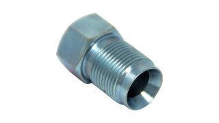 Racor conector para anillo cortante, 8 mm zincado (GNC)