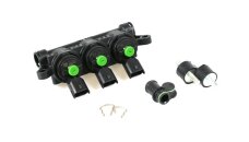 Landi Renzo GIRS12 injector rail 3 cyl. S (green)