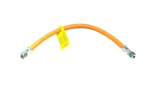 GOK medium pressure hose (rubber) 1/4" x 8 mm RVS - 2.000 mm
