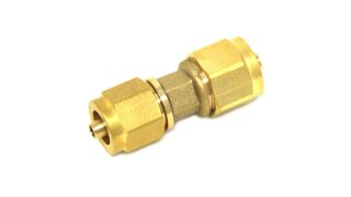 DREHMEISTER connection adapter for LPG poly pipe Ø 8mm - Ø 6mm