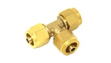 DREHMEISTER T-connection adapter for LPG thermoplastic hose 8-8-8mm