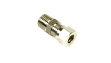 Connector 1/4" x 8 mm tube fitting
