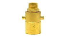 BAYON LPG adapter with 3/8" connection for filling valve at a 4-hole fuel gas tank