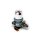 Cavagna 2 Flaschen Gasdruckregler Multimatik 30 mbar 1,5 kg/h mit Prüfventil – G.13 -> Rohrverschraubung 8mm – 10mm