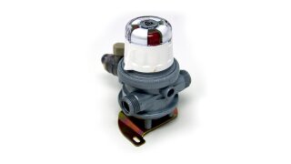 Cavagna 2 Flaschen Gasdruckregler Multimatik 50 mbar 1,5 kg/h mit Prüfventil G.13 -> Rohrverschraubung 8mm – 10mm
